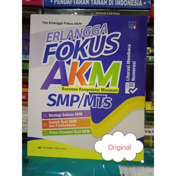 Jual Buku ERLANGGA FOKUS AKM SMP | Shopee Indonesia