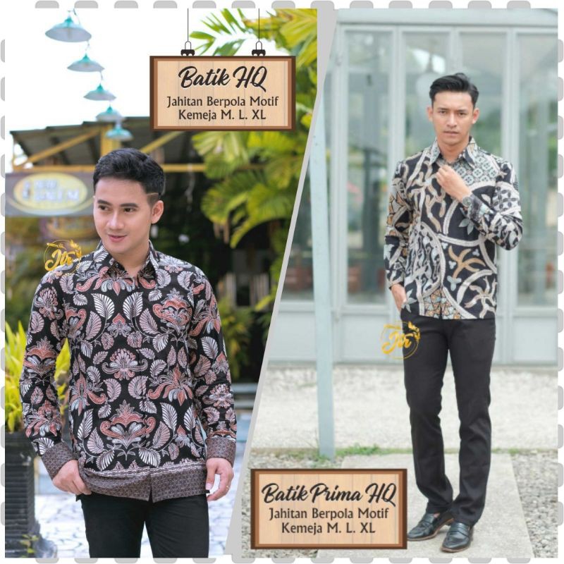 Jual Batik Prima HQ Kemeja Motif Pola dan Jahitan Rapi | Shopee Indonesia