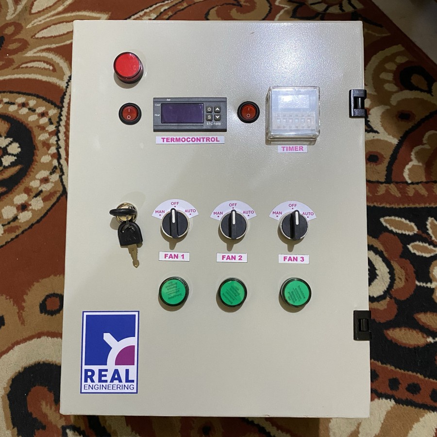 Jual Panel Blower Otomatis 3 Blower Listrik 1 Phase | Shopee Indonesia