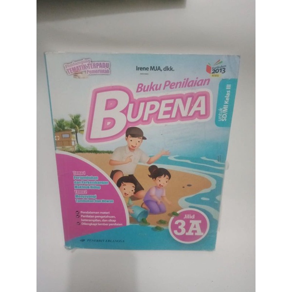 Jual buku penilaian bupena jilid 3A untuk SD kelas 3 kurikulum 2013 ...