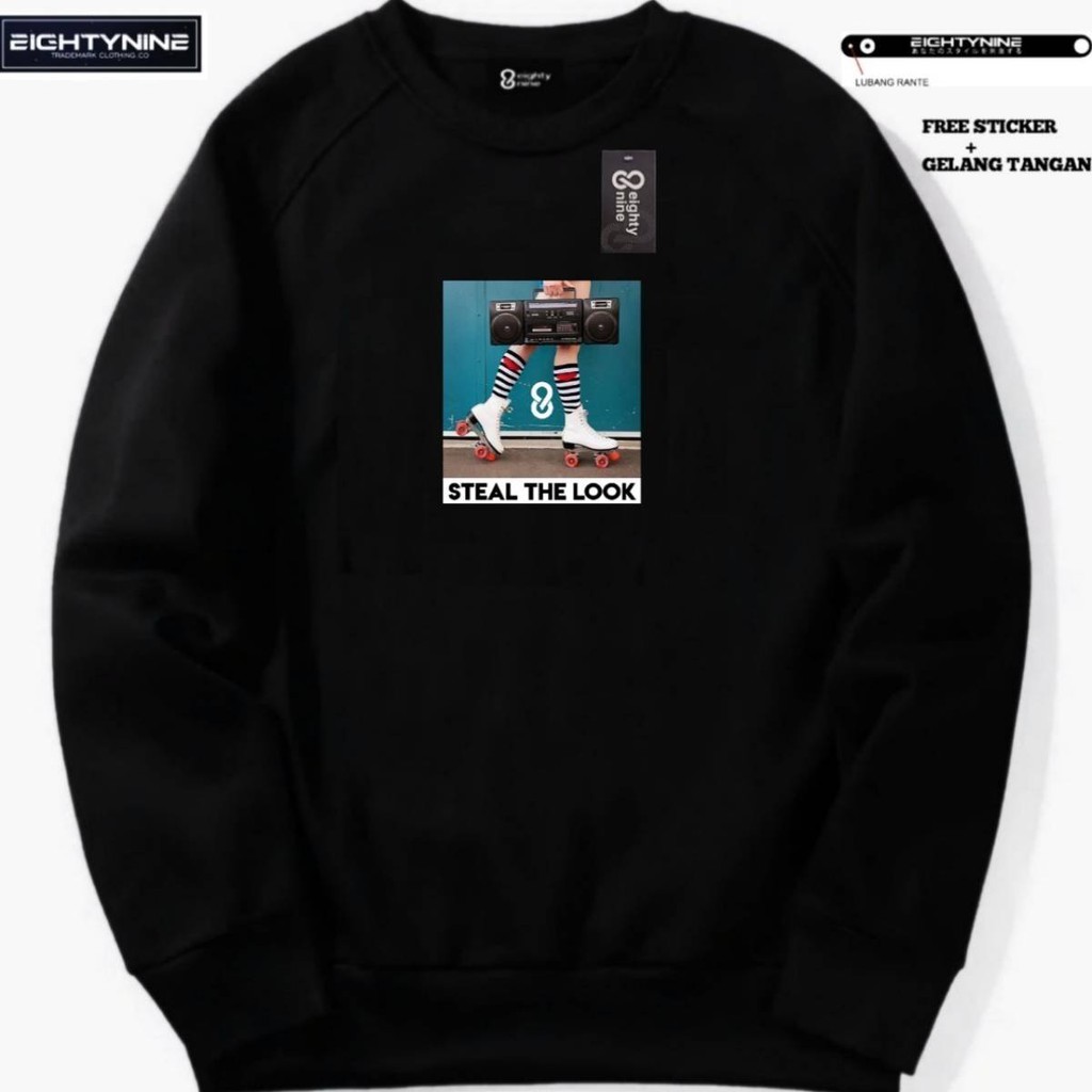 Jual Crewneck Pria Best Seller/Crewneck Original/Sweater Crewneck/Sweater  Pria Original/Crewneck Keren | Shopee Indonesia