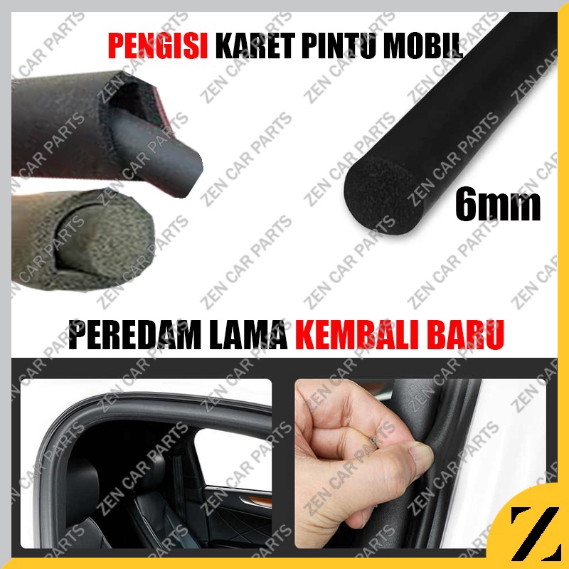 Jual Karet Peredam Pintu Mobil Bulat O Mm Interior Per Meter Selip