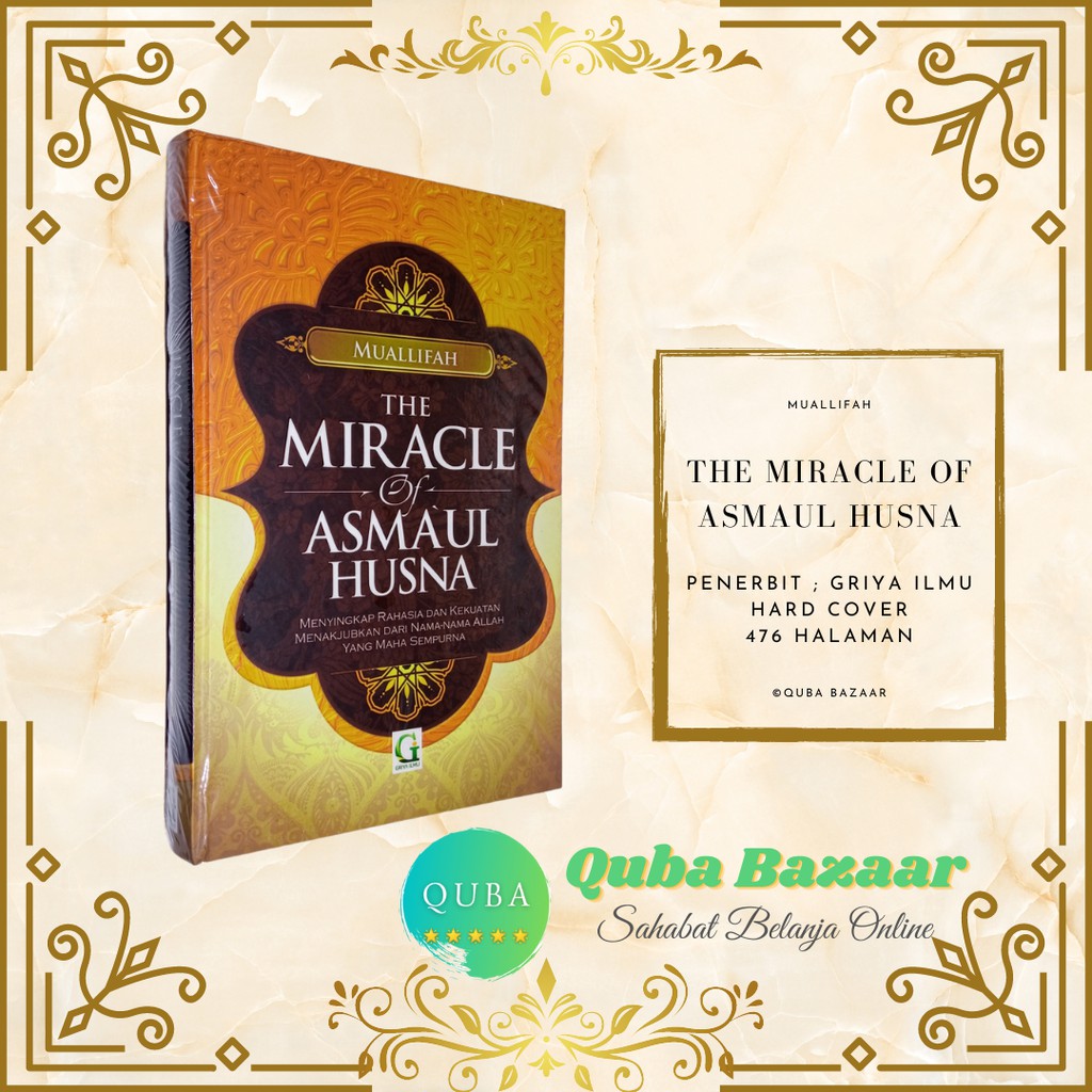 Jual Buku Keajaiban Asmaul Husna The Miracle Of Asmaul Husna Shopee