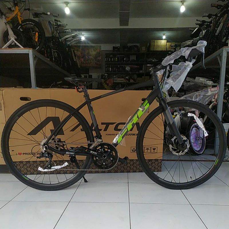 Jual Sepeda Balap 700 Element FRC 52 GFNY Edition Bali Black Green ROAD ...
