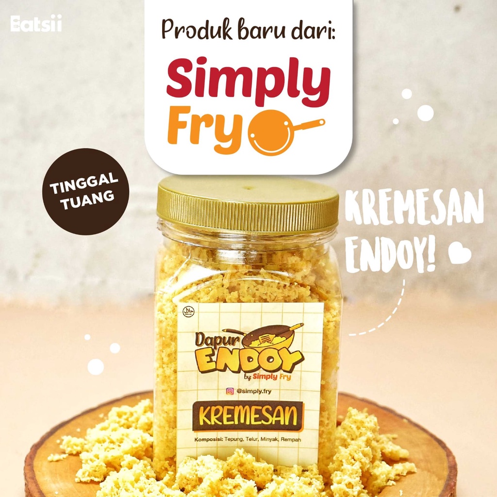 Jual Homemade Kremesan / Kremes Gurih Nikmat Dapur Endoy By Simply Fry ...
