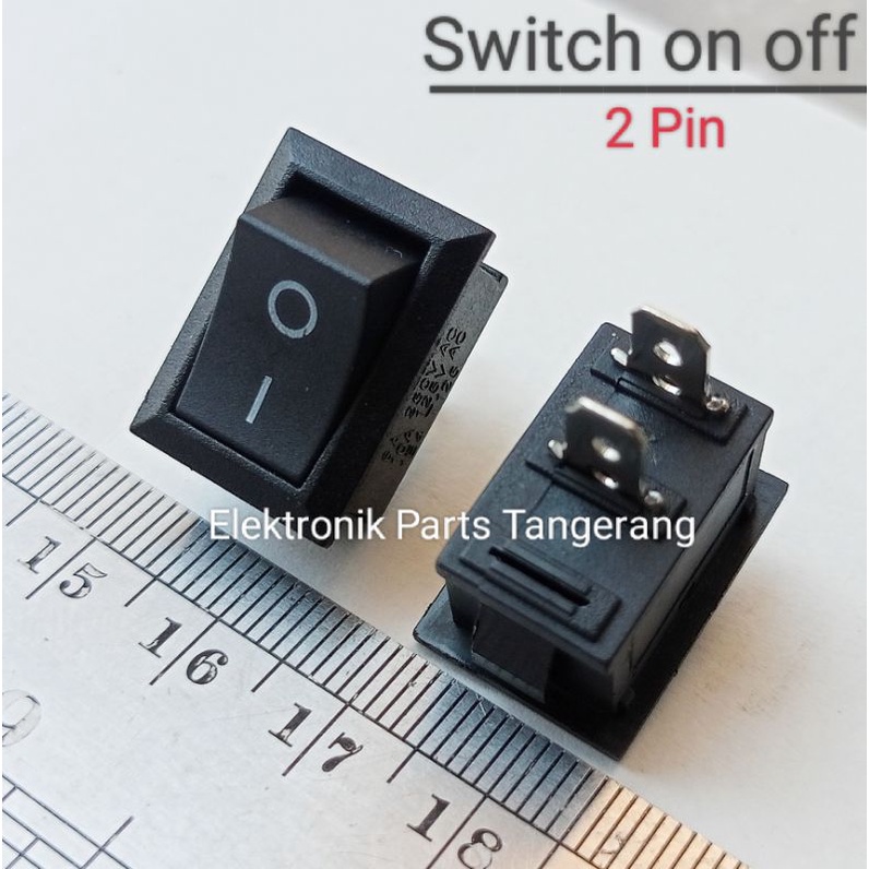 Jual ROCKER SWITCH 2 PIN SWITCH ON OFF SAKLAR ON OFF | Shopee Indonesia