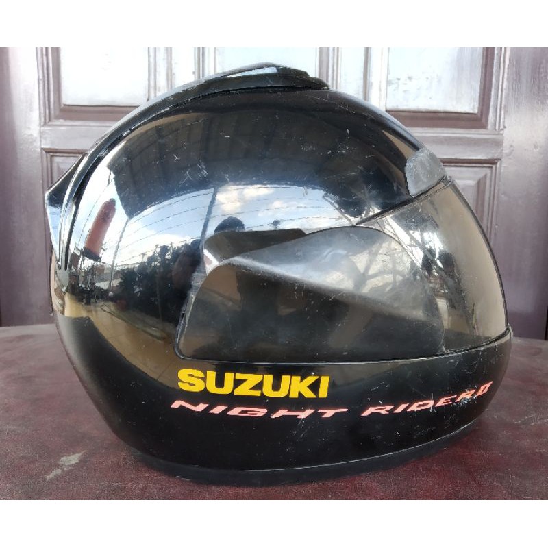 Jual Helm Full Face Suzuki Night Rider original bekas | Shopee Indonesia