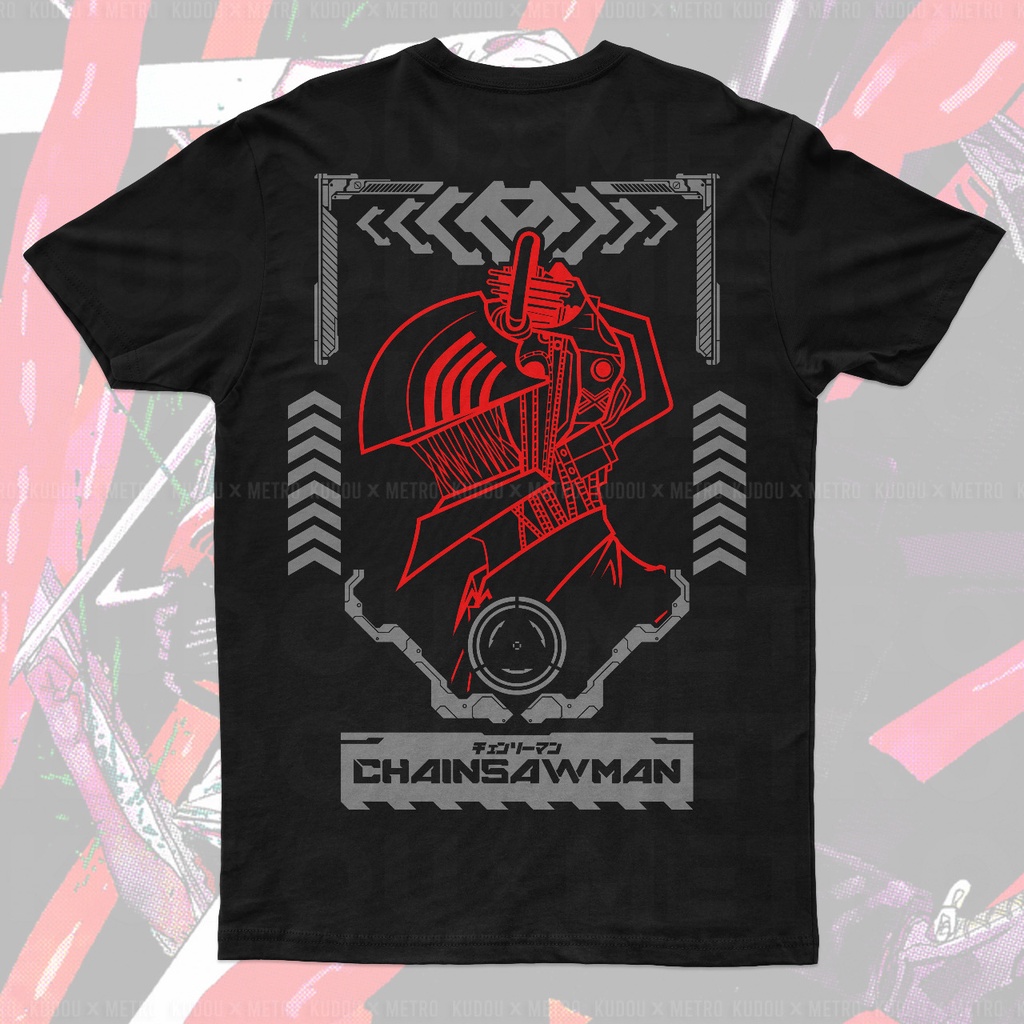 T-shirt Chainsaw Man Reze | Impressions 3D Manga - Polyester Élastique - Unisexe - Cadeau Fan Anime - 3