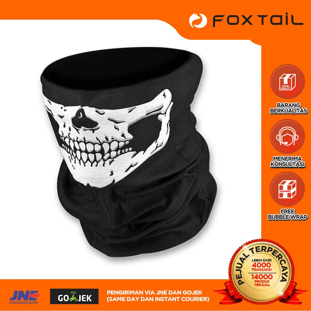 Jual Foxtail Masker Baf Motor Tengkorak Outdoor | Shopee Indonesia