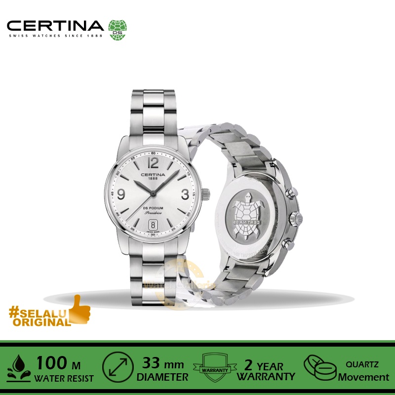 Jam tangan best sale certina 1888