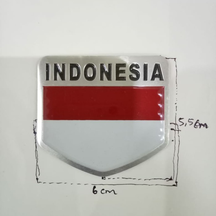 Jual Emblem Logo Bendera Merah Putih Indonesia Shopee Indonesia 4539