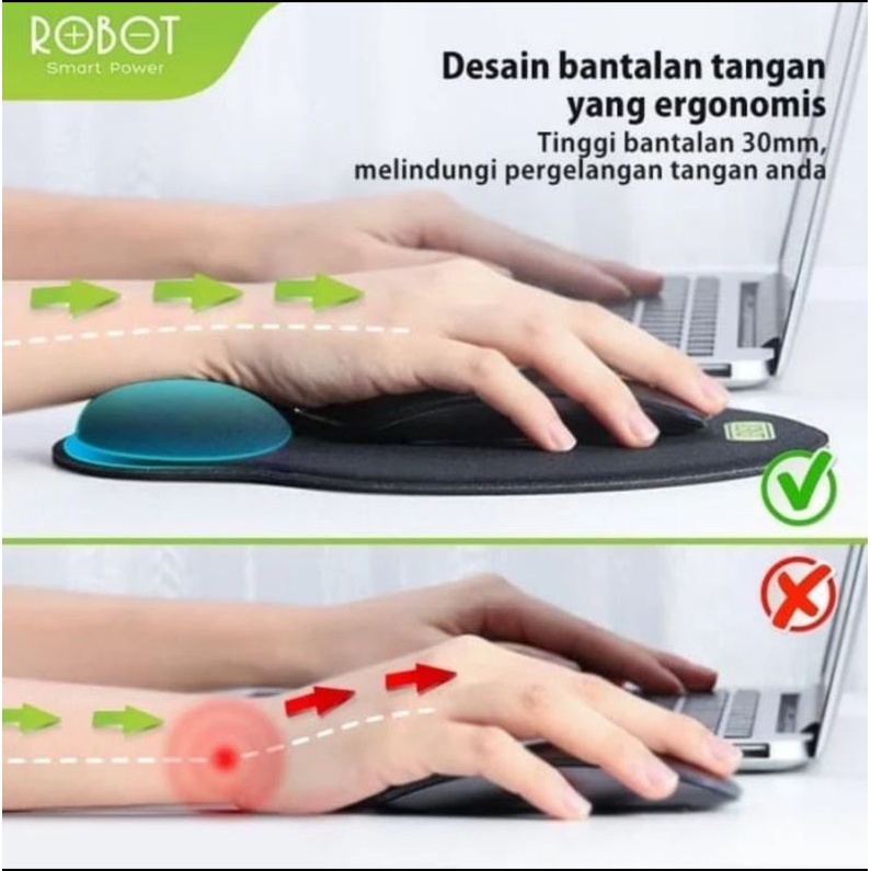 Jual Mousepad ROBOT RP02 Bantalan alas Pengalas Mouse Pad High Quality ...
