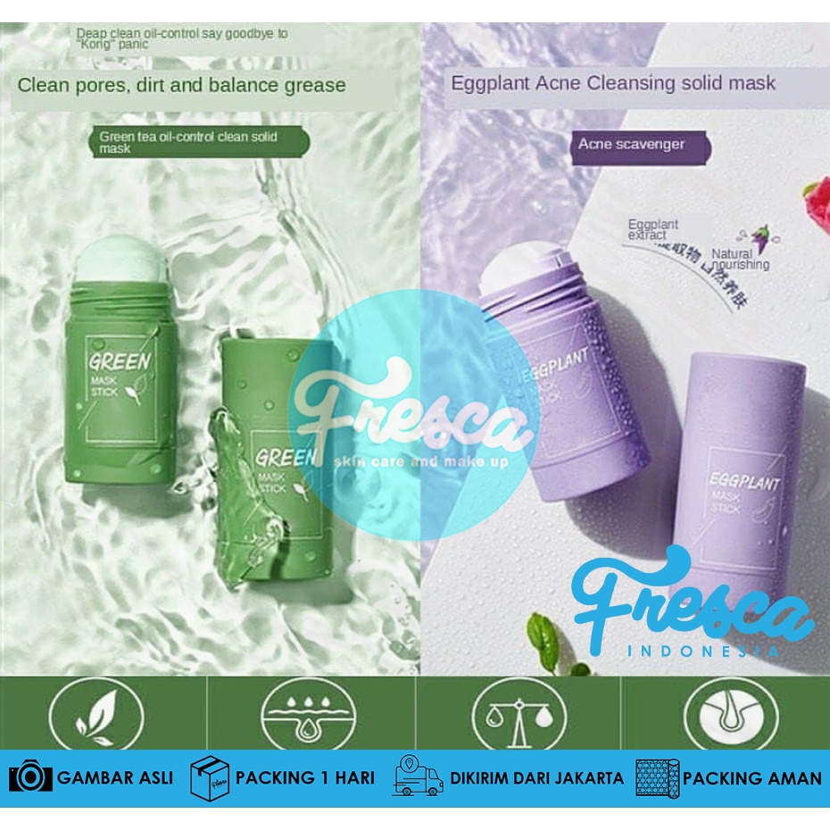 Jual MEIDIAN Green Mask Stick Masker Stick Green Tea MEIDIAN Original 100 Clay Mask Median Stik