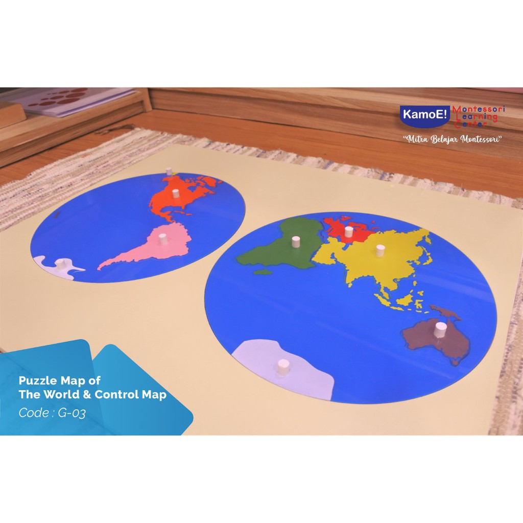 Jual Puzzle Map of The World & Control Map | Shopee Indonesia
