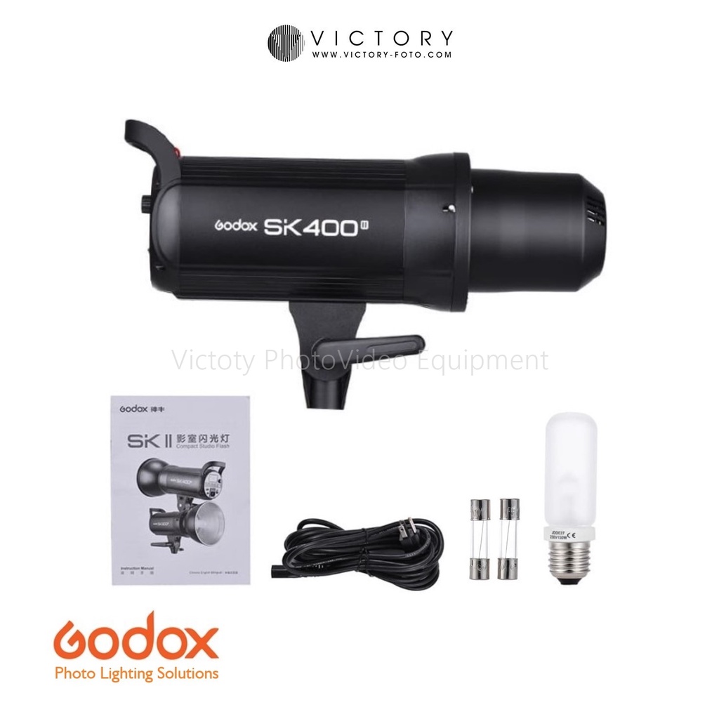 Godox SK400Ⅱ 2台セット（paket lampu studio GODOX SK-400 mark II 