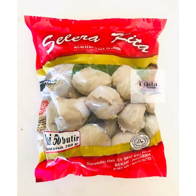 Jual Bakso Sb Selera Kita Premium 50 Butir Bakso Sapi Shopee Indonesia