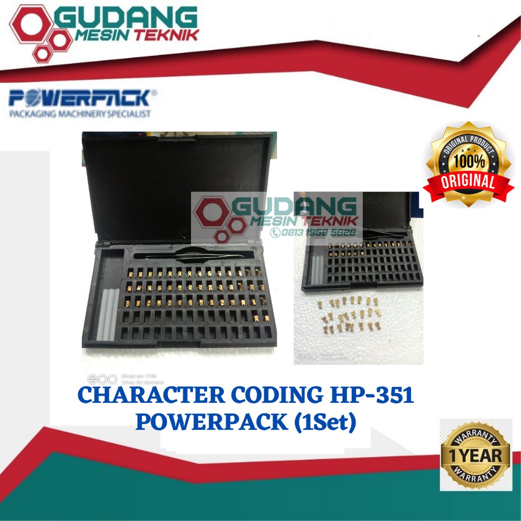Jual Sparepart Huruf / Angka HP-351 ORIGINAL POWERPACK ( 1SET ...