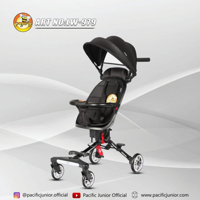 Jual Baby Stroller Lipat Pacific LW 979 LW979 Kereta Dorong Bayi Cabin