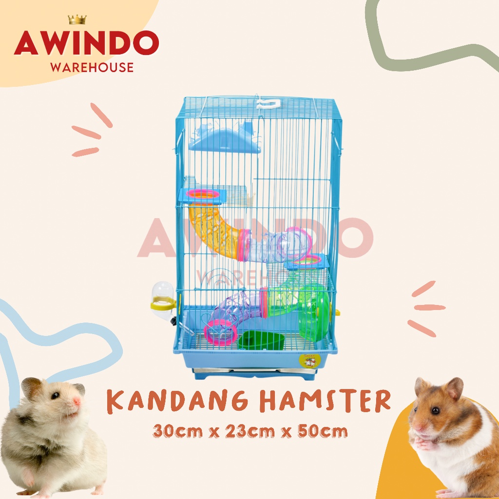 Jual ND95 KANDANG HAMSTER 3# - Rumah Kandang Hamster Sugar Glider ...