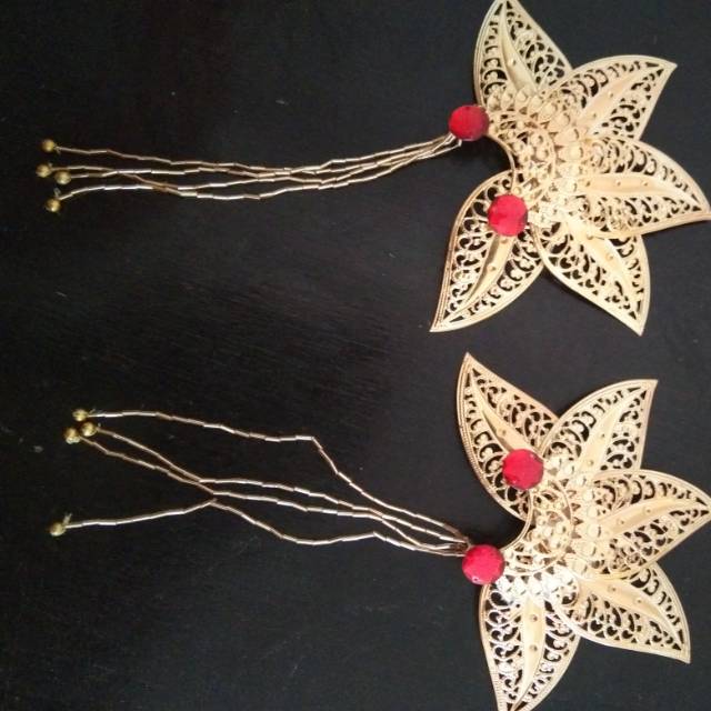Jual Susumping, aksesoris telinga, aksesoris tari tradisional | Shopee ...