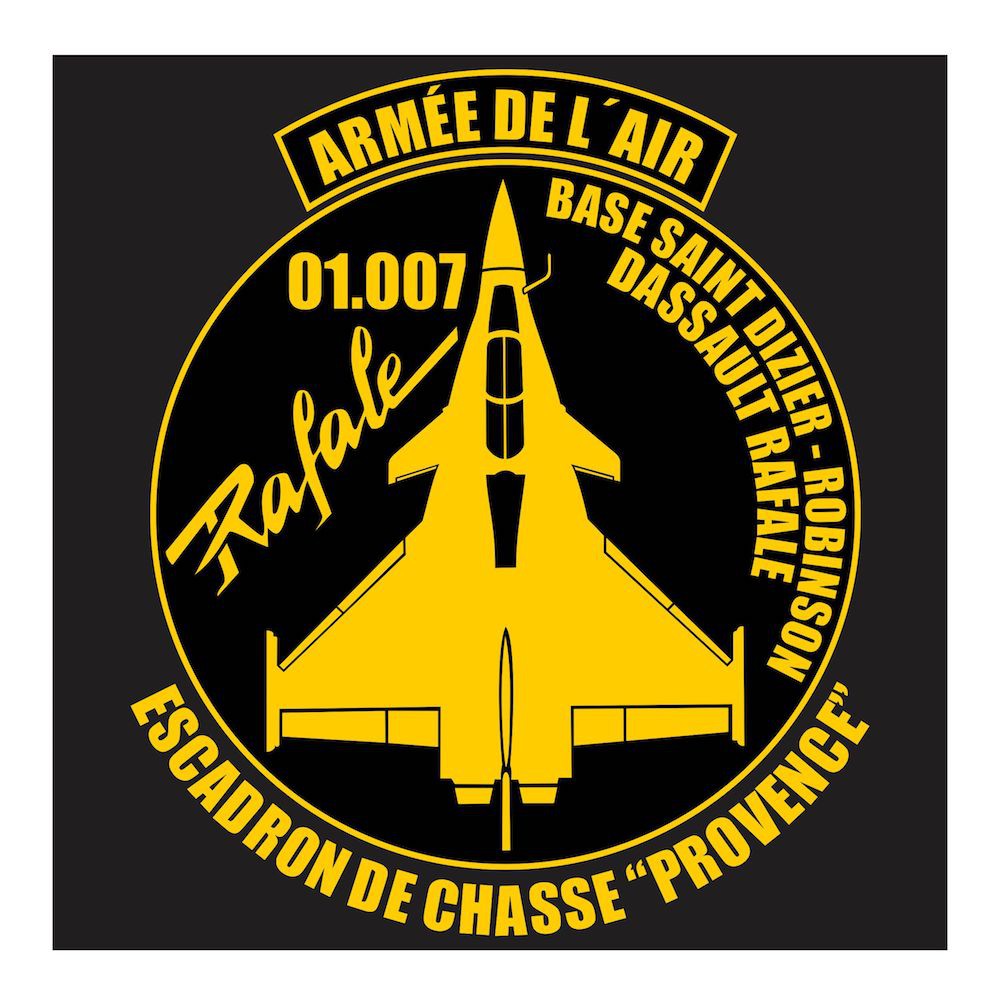 Jual French Air Force Dassault Rafale series 1 Cutting Sticker | Shopee ...