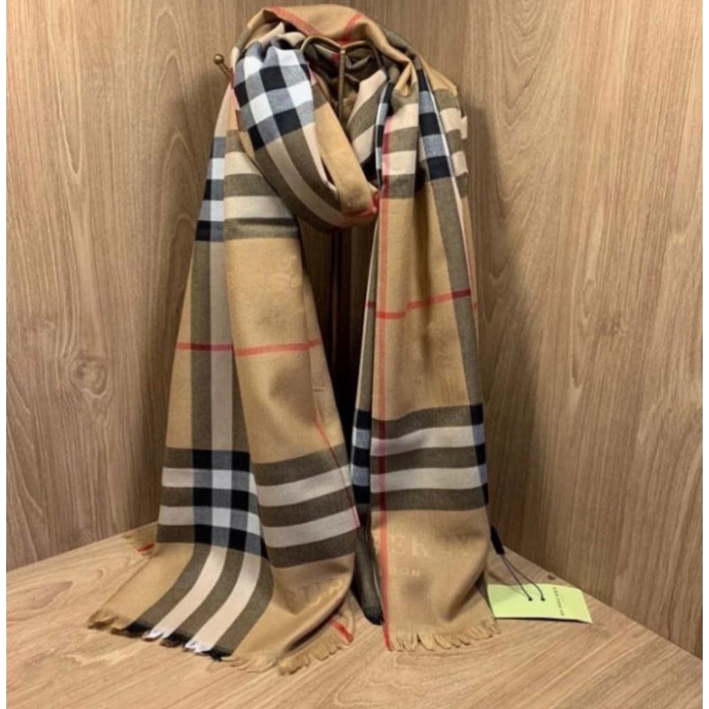 Burberry pashmina hotsell