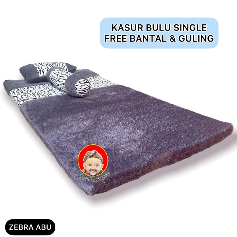 Jual PROMO !!! PREMIUM Kasur Bulu Rasfur Single Tebal 7cm FREE Bantal ...