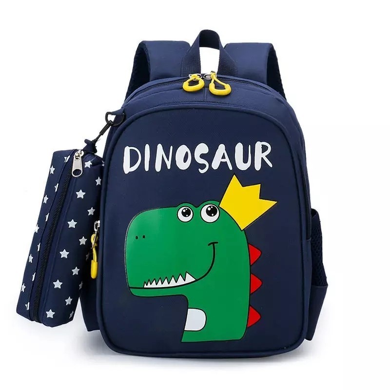 Jual Tas Sekolah Anak TK SD Gambar Dinosaurus Ransel Anak Cowok Murah ...