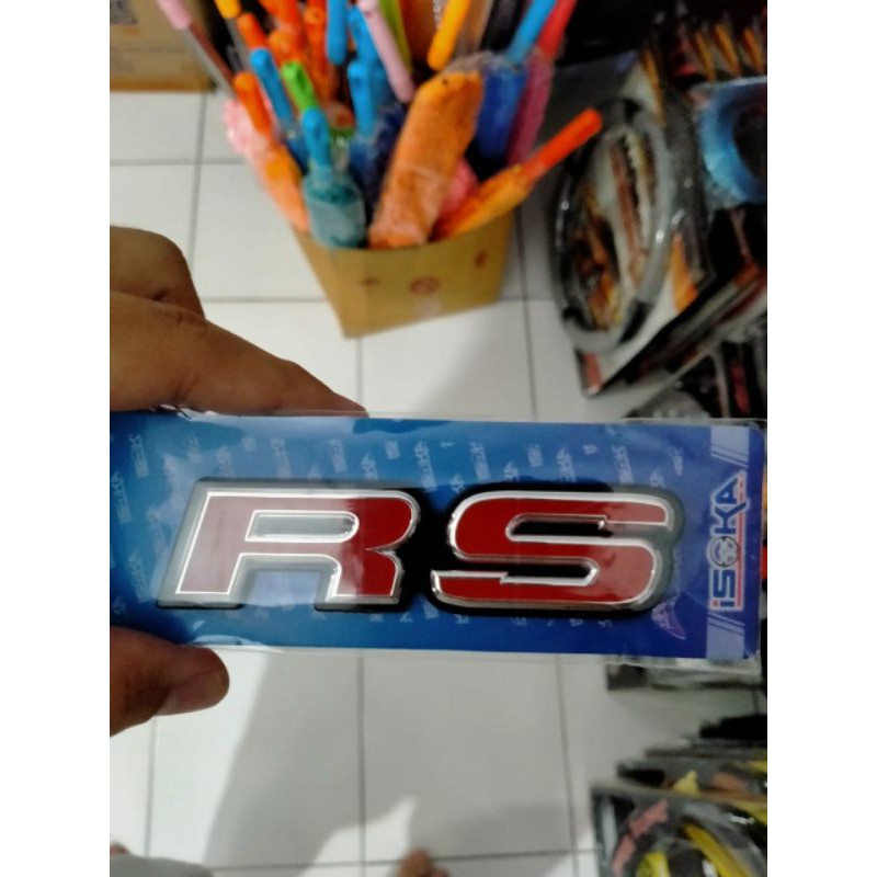 Jual logo RS racing mobil | Shopee Indonesia