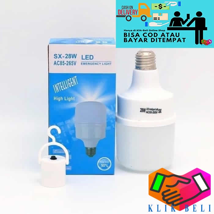 Jual Sx 28w Bohlam Lampu Emergency Led Otomatis Sentuh Nyala Mati 28