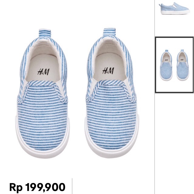 Ukuran sepatu outlet h&m