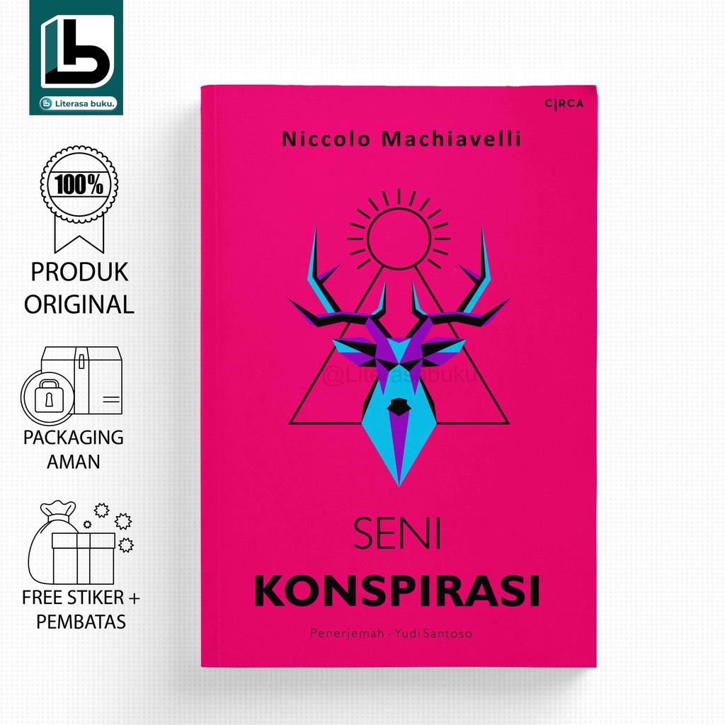 Jual Buku Seni Konspirasi Niccolo Machiavelli Literasabuku Shopee
