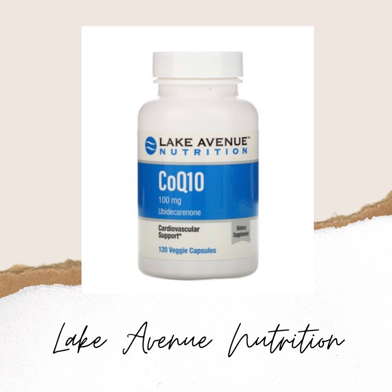 Jual Lake Avenue Nutrition CoQ10 100mg Ubidecarenone 120caps | Shopee ...