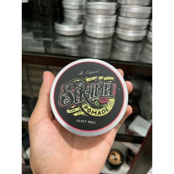 Jual St Ramh Pomade Oilbased Heavy Hold 85 Gram + Sisir Steril ...