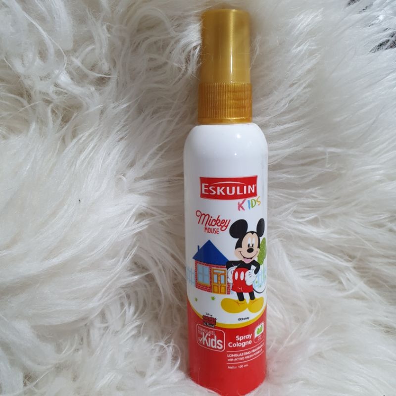 Jual ESKULIN KIDS MIST COLOGNE MICKEY 60ML & 100ML | Shopee Indonesia