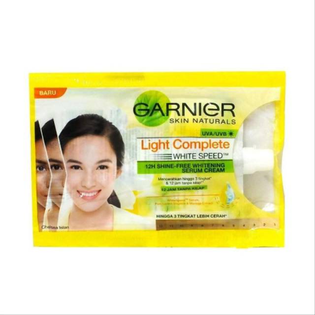 Jual Garnier Light Complete Cream Sachet 7ml Shopee Indonesia