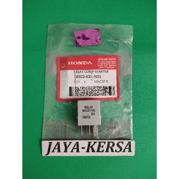 Jual RELAY COMP STATER K81 HONDA KAKI 5 KECIL BEAT FI ,POP ,ESP, SCOOPY