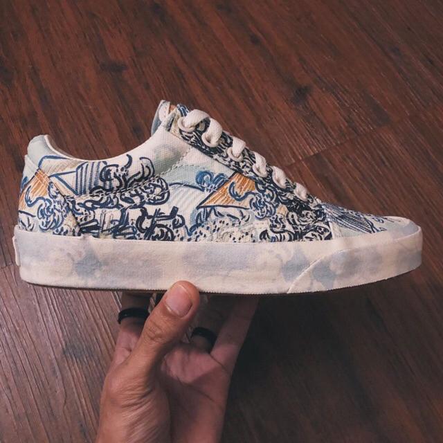 Vans old skool van gogh old vineyard sales