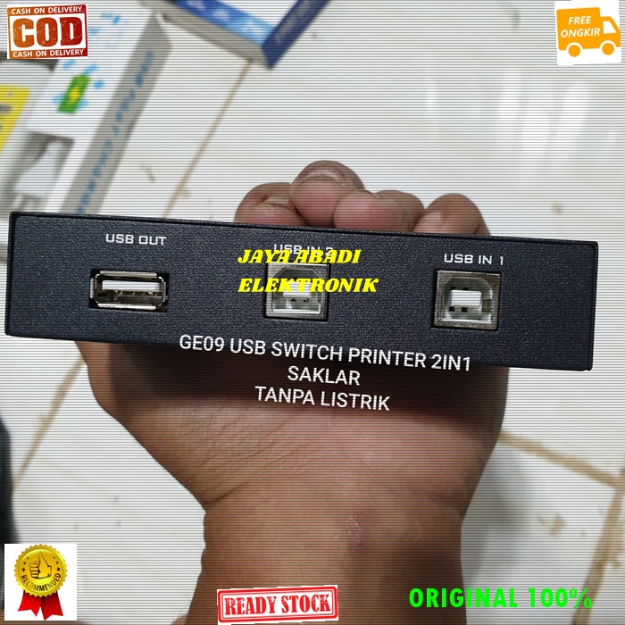 Jual G09 ORIGINAL PEMBAGI PRINTER 2 PORT 2IN1 CPU PC LAPTOP COPY ...