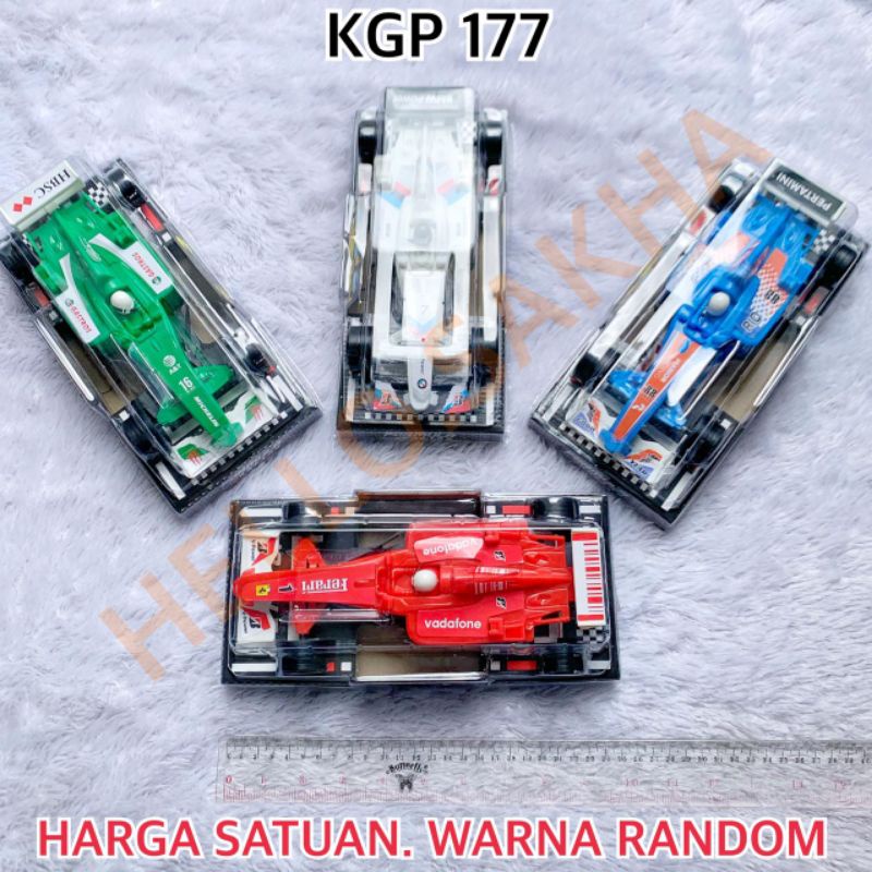 Jual MAINAN KGP 177 MOBIL MOBILAN BALAP FORMULA ONE F1 SATU 1 KEMASAN ...