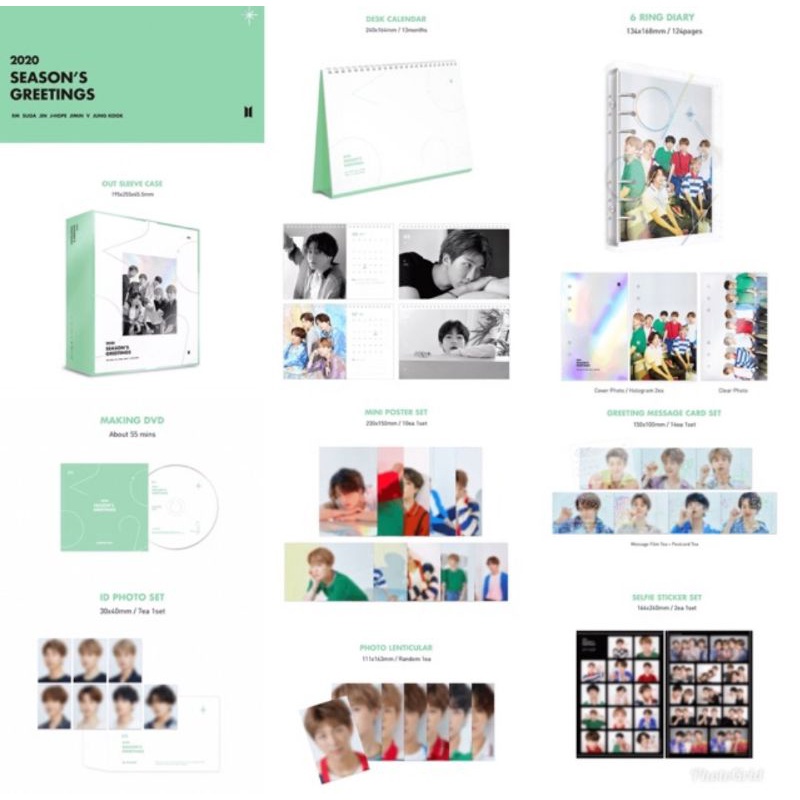 BTS 2020 season's greetings（BTS Season's Greetings 2020