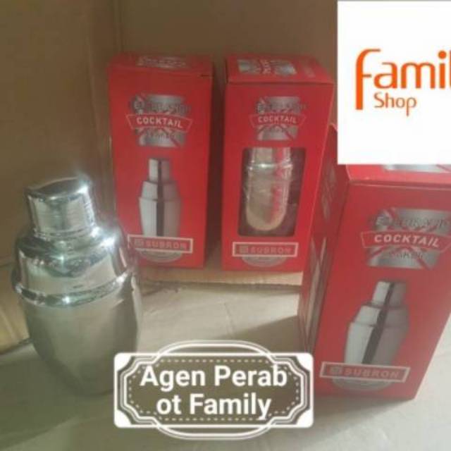 Jual COCKTAIL SHAKER BOTOL KOCOK 550 ML STAINLESS STEEL TEBAL | Shopee ...