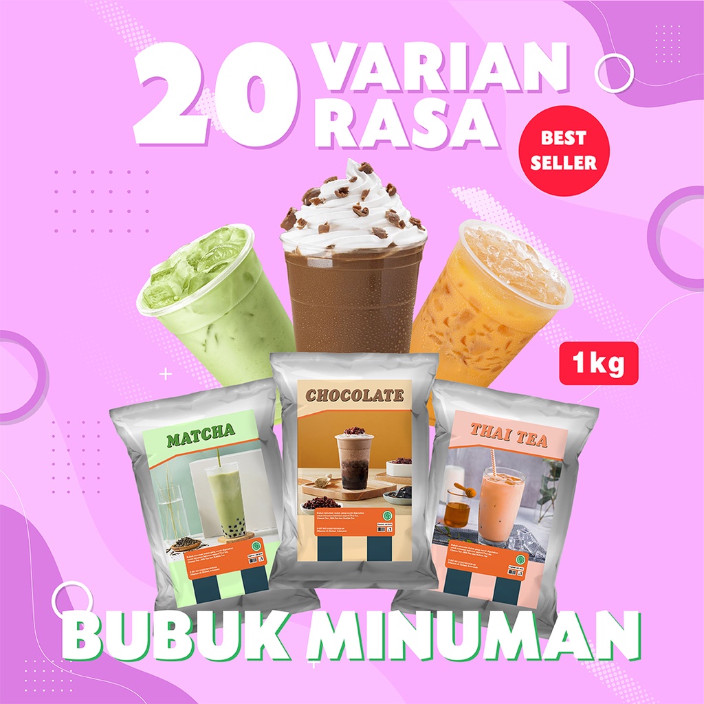 Jual Bubuk Minuman Rasa Bubuk Minuman Varian Best Seller Serbuk Minuman Aneka Rasa Drink 0276