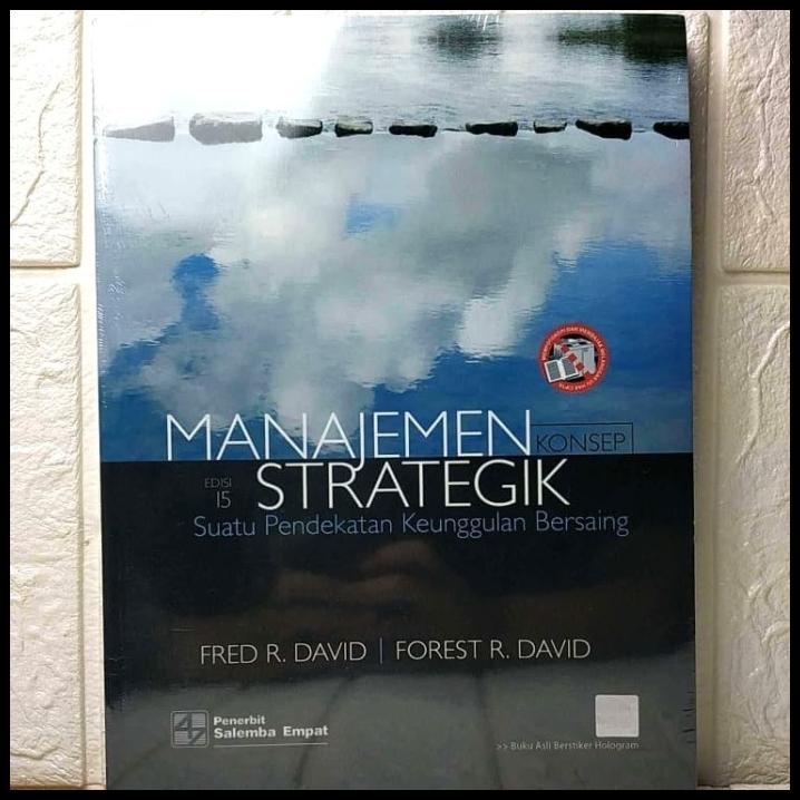 Jual Buku Manajemen Strategik Konsep Edisi 15 Suatu Pendekatan ...