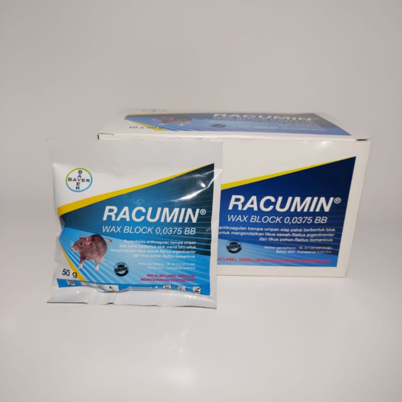 Jual Racumin Wax Block 50 Gram - Racun Tikus - Umpan Tikus | Shopee ...