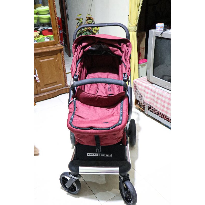 Jual Stroller Cocolate Mist BNS Series (Red) | Shopee Indonesia