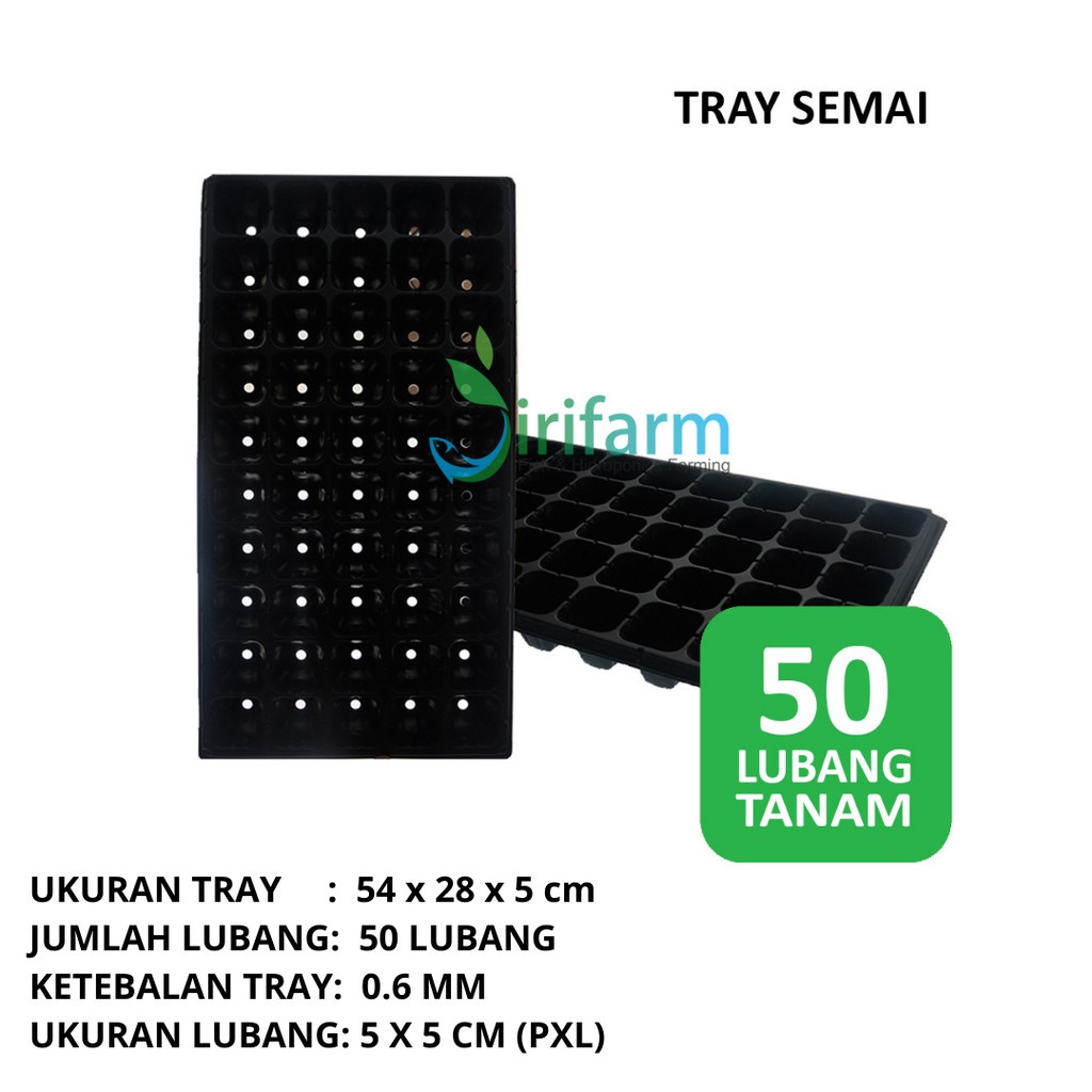 Jual Paket Pcs Tray Semai Seeding Tray Hidroponik All Varian