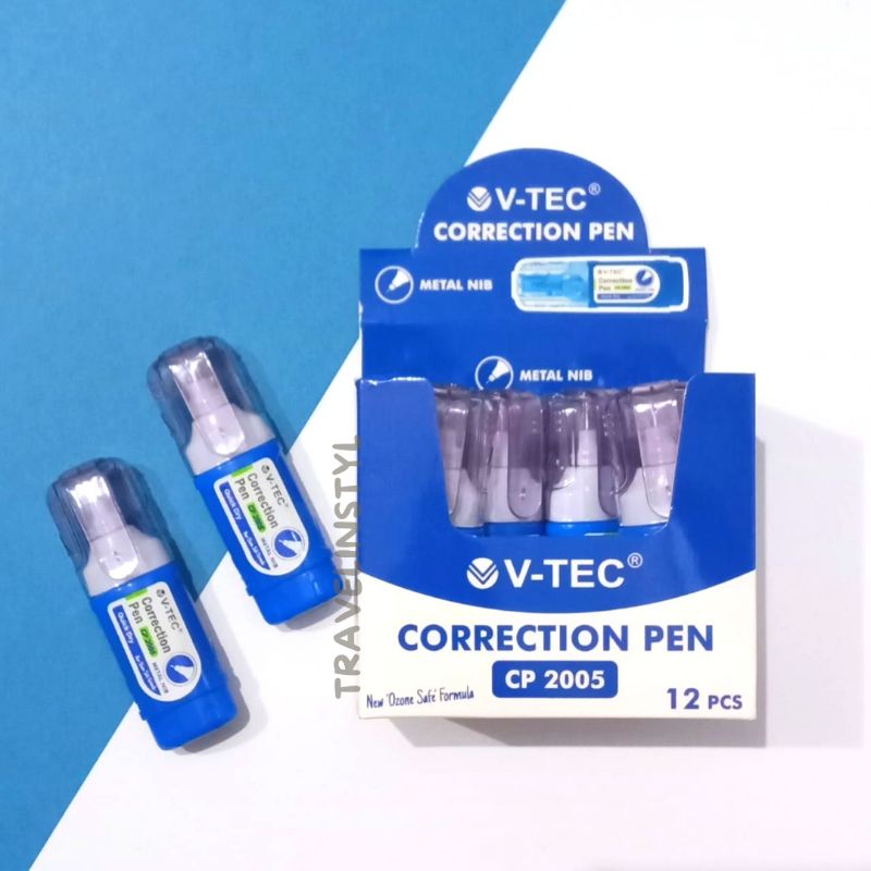 Jual TipEx/Correction Pen Cair VTec CP 2005 5ml (Satuan) Shopee