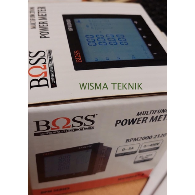 Jual POWER METER MONITORING SYSTEM BOSS BPM2000 | Shopee Indonesia
