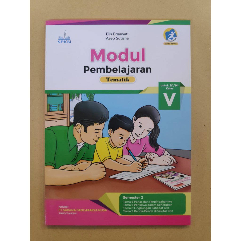 Jual BUKU KELAS 5 SD MODUL PEMBELAJARAN TEMATIK SEMESTER 2 | Shopee ...